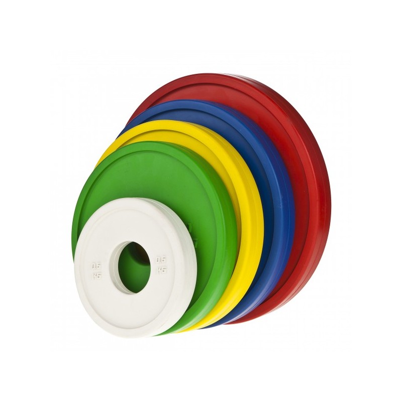 Fractional Plates i farver med gummibelægning