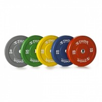 Thor Fitness farvede Bumper Plates 